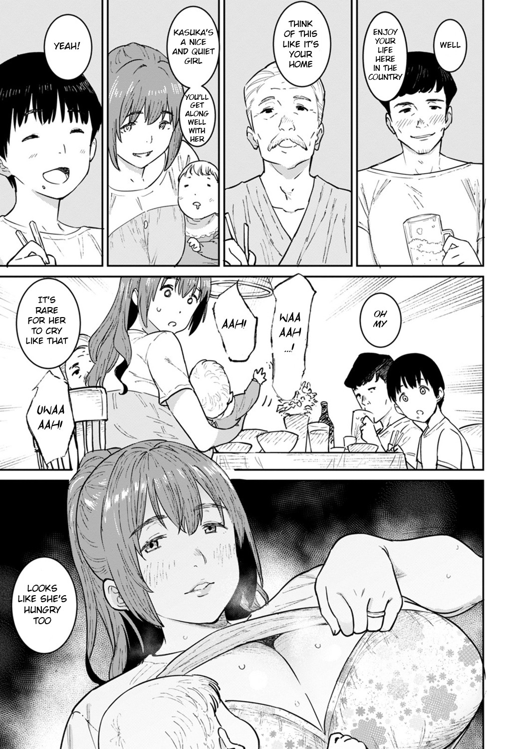 Hentai Manga Comic-Aunt's Summer Break-Read-3